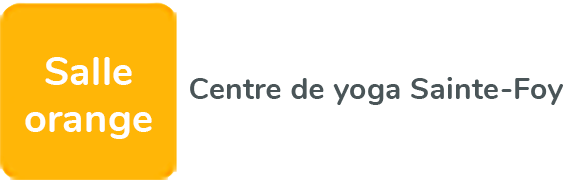 Salle orange, Centre de yoga Sainte-Foy